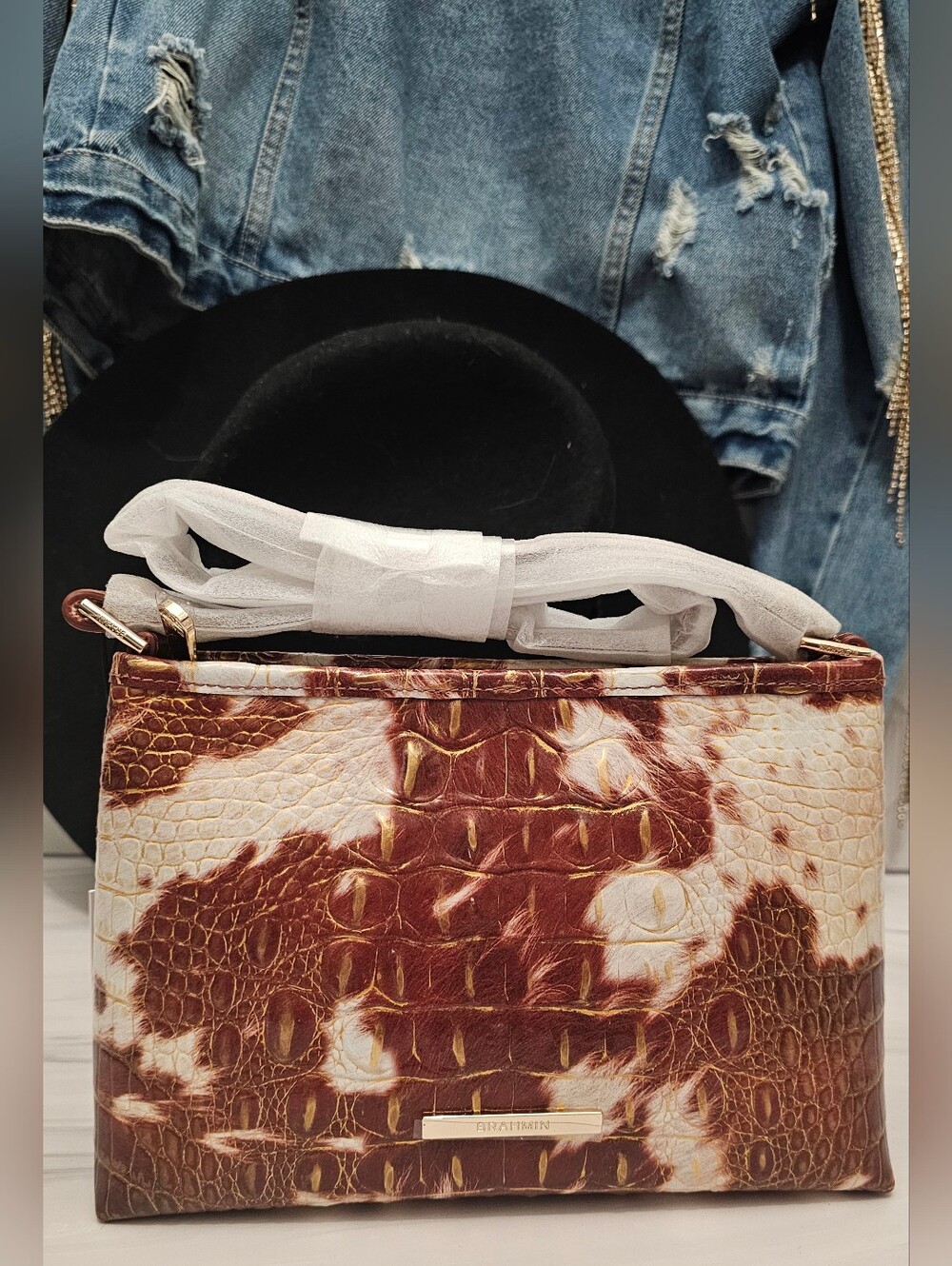 Brahmin Lorelei Summer Rodeo Melbourne NWT Leather Bag - Picture 5 of 13